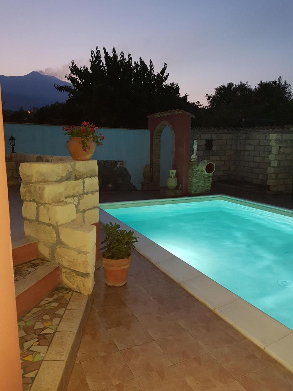Villa Original Sicily House Santa Venerina Exterior foto